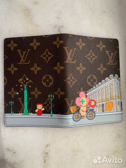 Обложка на паспорт louis vuitton + бесп. доставка