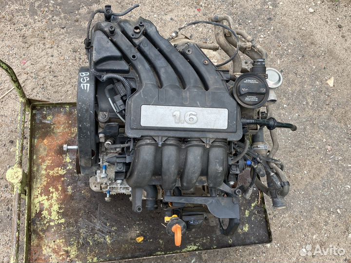 Двигатель 1.6 BSE фольксваген гольф 6