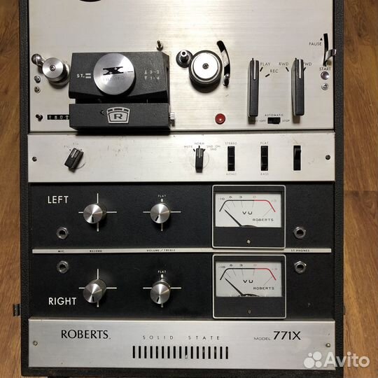 Roberts 771X / akai M 9 Катушечный магнитофон