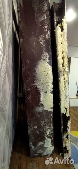 Дверь входная металлическая левая бу