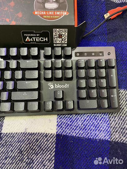Механическая клавиатура bloody