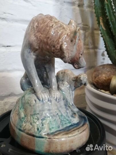 Керамическая статуэтка Гжель 