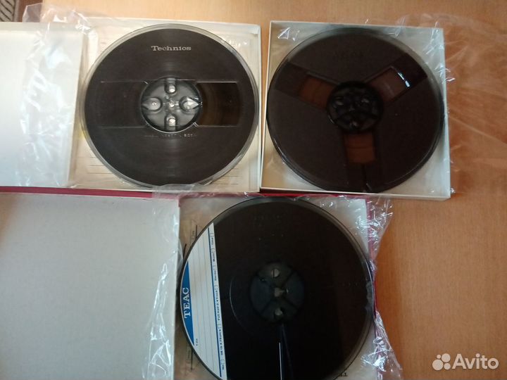 Магнитная лента, катушки,бабины Technics,teac,Maxe