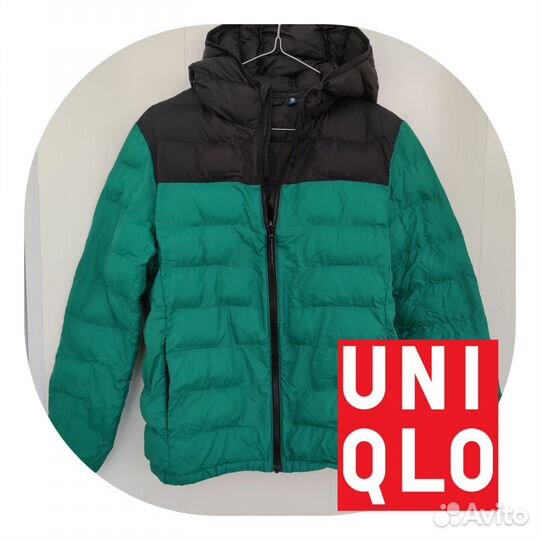 Осенняя куртка для мальчика 150 160 Uniqlo