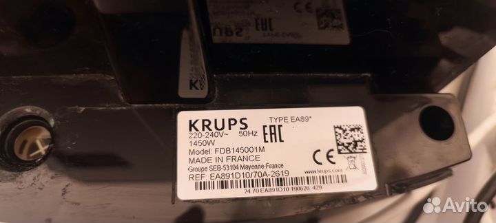 Кофемашина krups