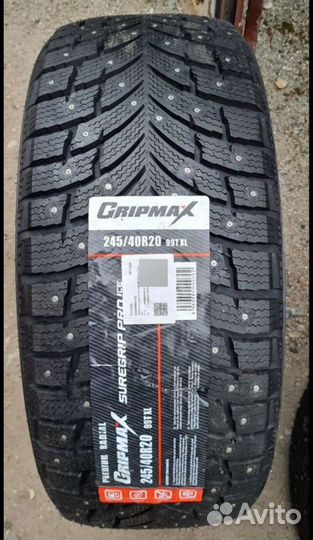 Gripmax SureGrip Pro Ice 245/40 R20 и 275/35 R20