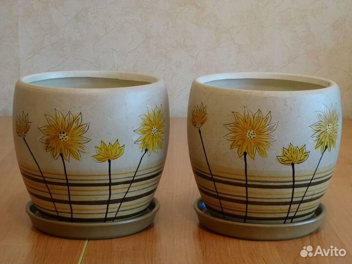 Горшки цветочные