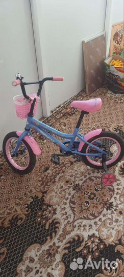 Детский велосипед для девочки 3-6лет