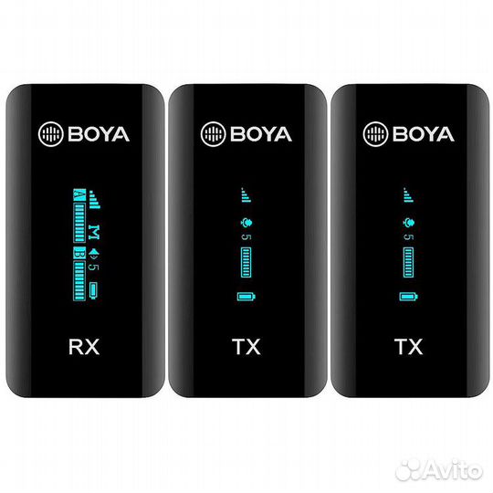 Boya BY-XM6-K2 беспроводной микрофон с зарядным ке