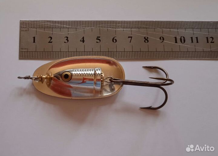 Блесна вертушка-рыбка Blue Fox N 6