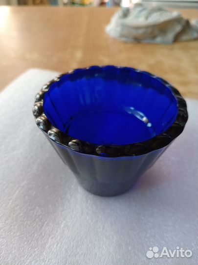 Лампадка кобальт Гусевский х/з стекло