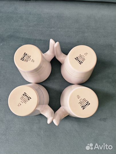 Кружка чашка икеа IKEA 4шт