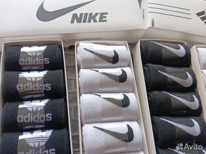 Носки Nike Adidas Reebok Puma