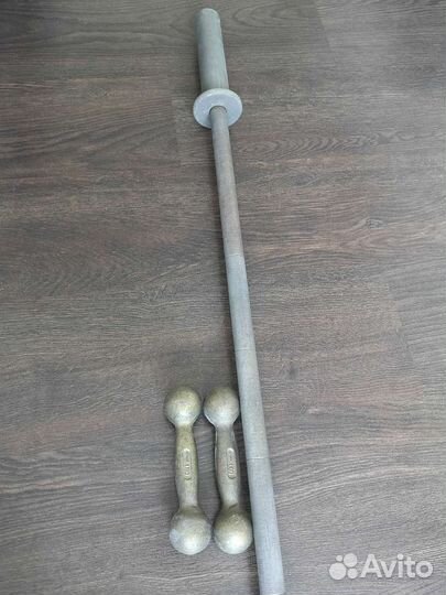 Гантели+гриф для штанги