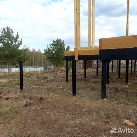 Винтовые сваи под ключ