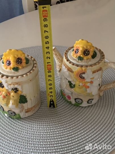 Чайник и сахарница набор