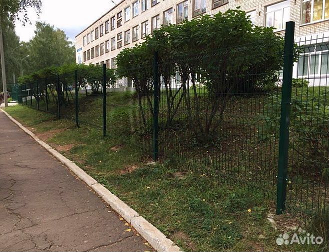 Сетка для забора 3d