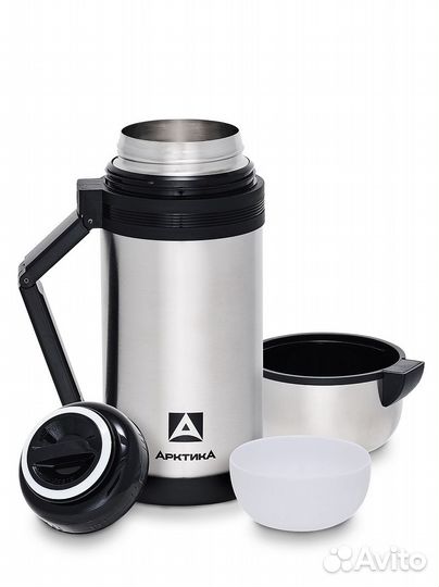 Термос арктика 201 серия с широким горлом