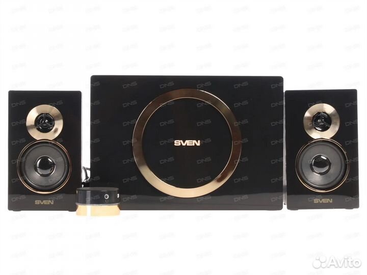 Колонки 2.1 sven MS-1085 gold