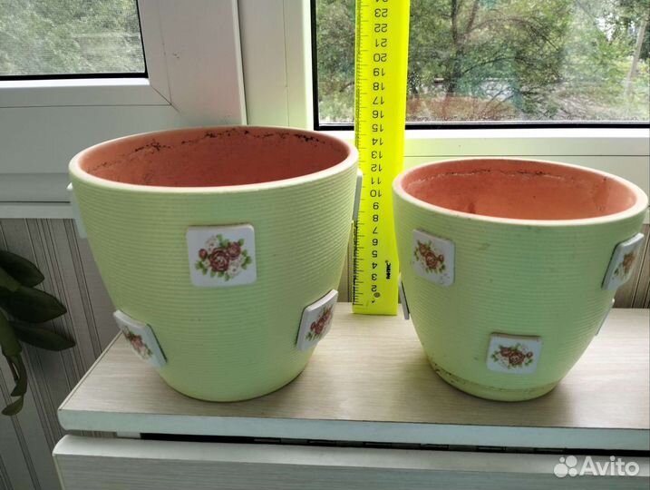 Цветочный горшок керамика