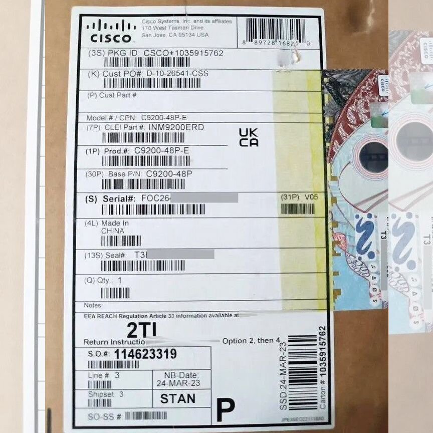 [C9200-48P-E] Коммутатор Cisco C9200-48p-E