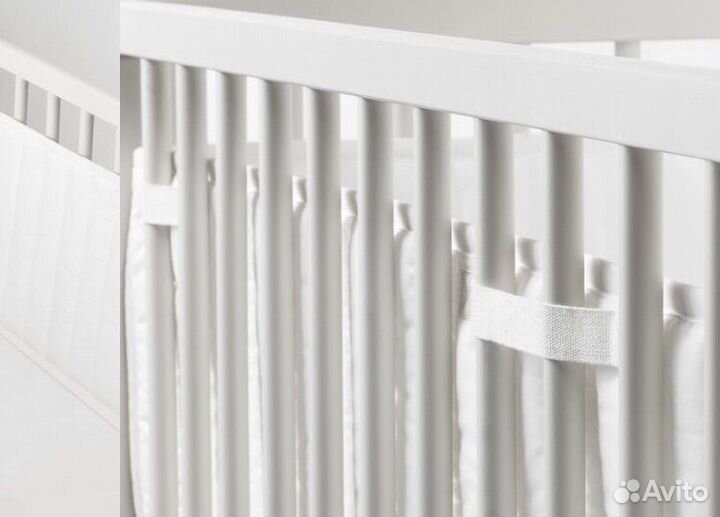 Бортик IKEA для кроватки