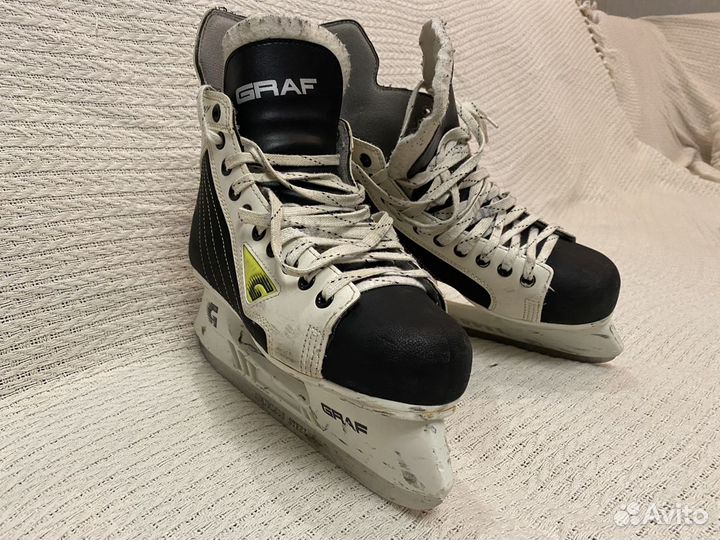 Коньки хоккейные Graf 44 размер