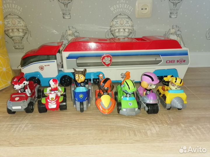 Автовоз щенячий патруль