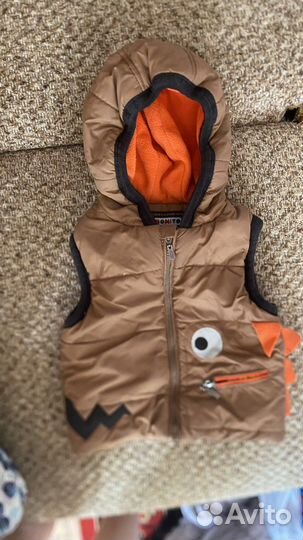 Жилетка на мальчика 92