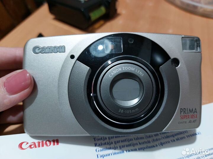 Фотоаппарат Canon Prima Super 105x