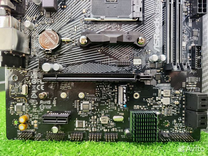 Материнская плата AM4 AsRock B550M-HDV