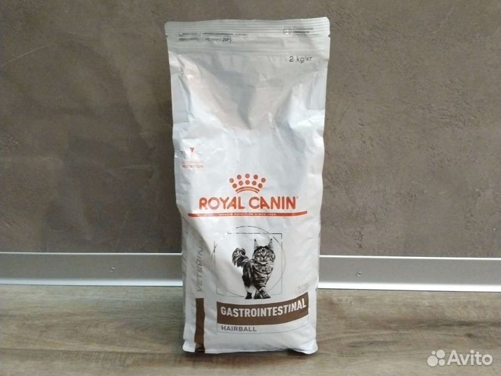 Royal canin gastrointestinal hairball для кошек