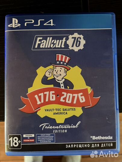 Fallout 76 tricentennial edition ps4 ps5 рус суб