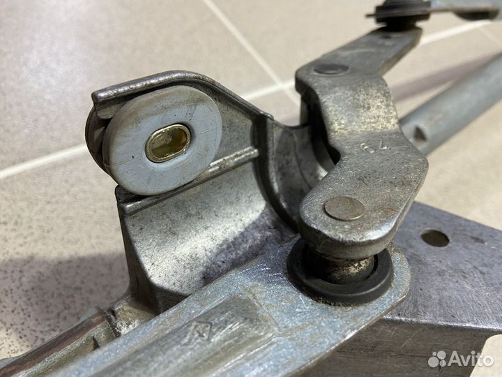 Моторчик дворников с трапецией Peugeot 307 2003