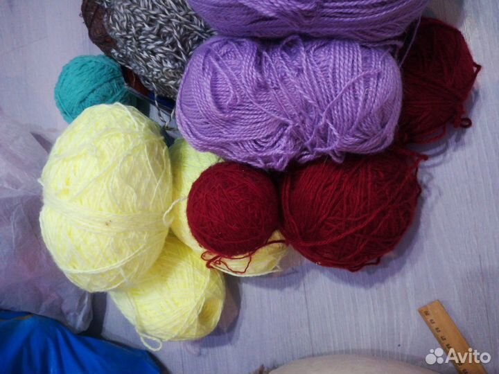 Пряжа нитки для вязания цена за все