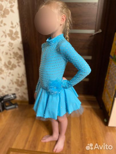 Платье для фигурного катания 128-134