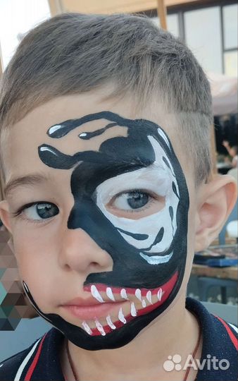 Аквагрим, блеск-тату