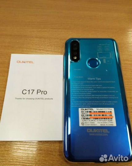 OUKITEL C17 Pro, 4/64 ГБ