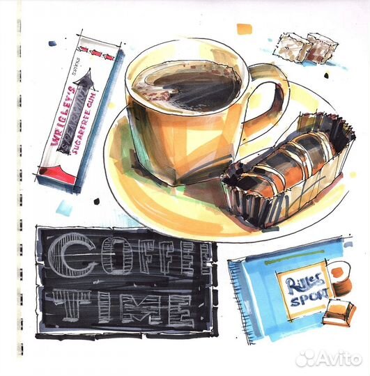 Мастер-классы по рисованию скетчинг