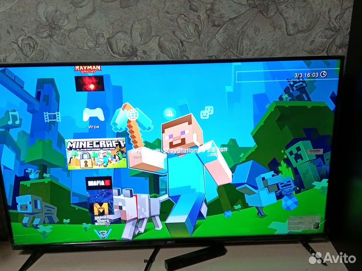 Sony PS3 slim(320гб) +30 игр+1 геймпад