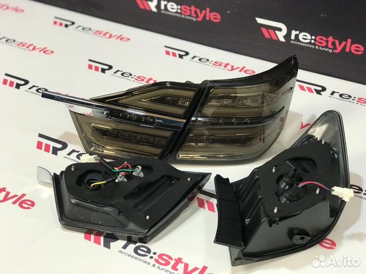 Стопы Toyota Camry 55 14-17г Дымчатые Т2616