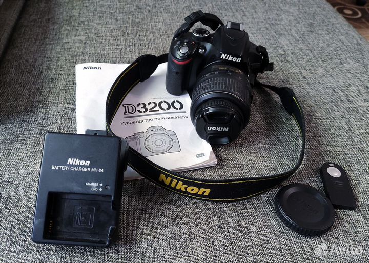 Зеркальный фотоаппарат nikon d3200