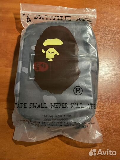 Сумка мужская bape черная