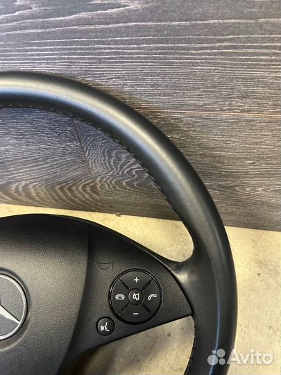 Мульти руль черная кожа Mercedes-Benz Glk-Class