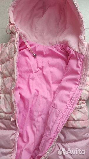 Комбинезон весенний 68 см. Утеплитель- пух