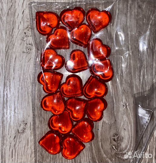 Сердечки для наполнения подарков