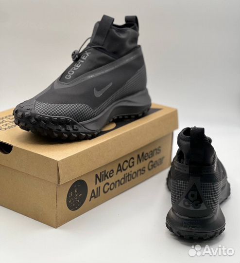 Nike ACG Moutain Fly gore tex черные зимние