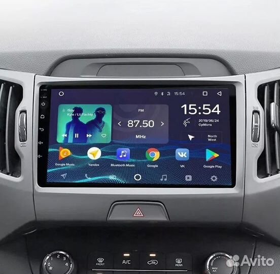 Магнитола kia sportage 3