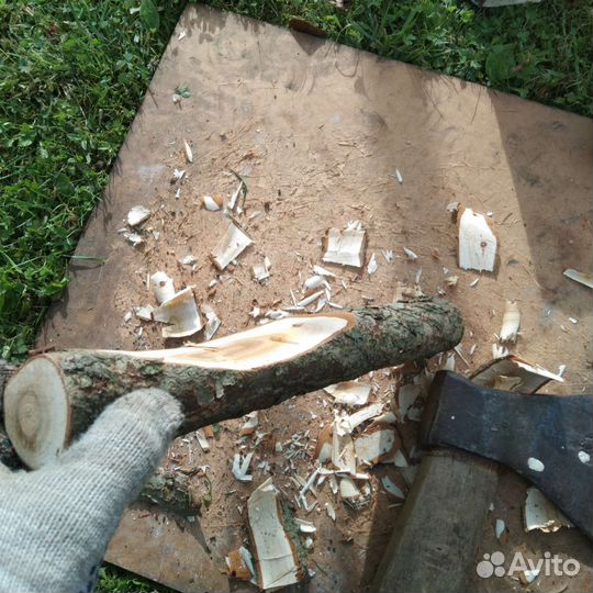 Рубленная эко лопатка из сливы ручной работы