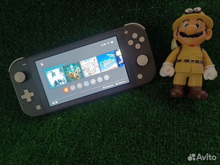 Nintendo Switch Lite лицензия + игры в Марио
